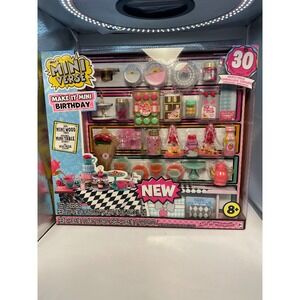 MGA'S Mini Verse Make It Mini Birthday 30 Piece Set Brand New Sealed miniverse